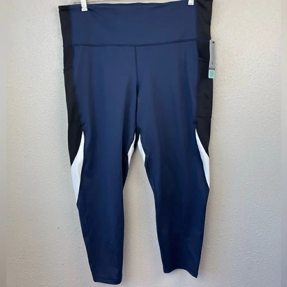 NWT Ideology 7/8 Length High Waist Athletic Leggings Size XXL